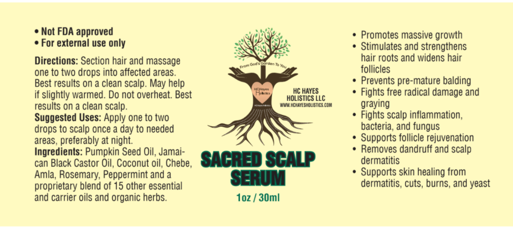 Sacred Scalp Serum